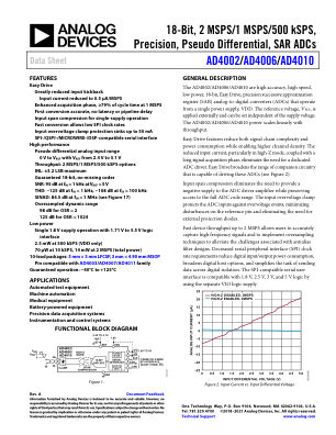 AD4002-4006-4010 数据手册首页