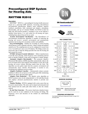 R3910 数据手册首页