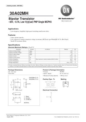 30A02MH 数据手册首页