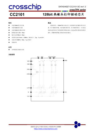 CC2101 数据手册首页