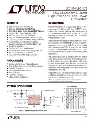 14745FAS datasheet cover page