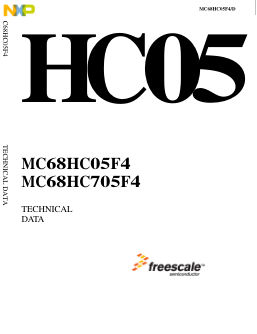 MC68HC05F4 数据手册首页