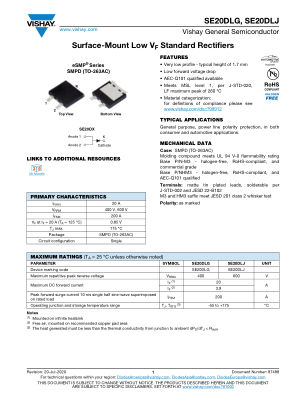 SE20DLG-SE20DLJ 数据手册首页