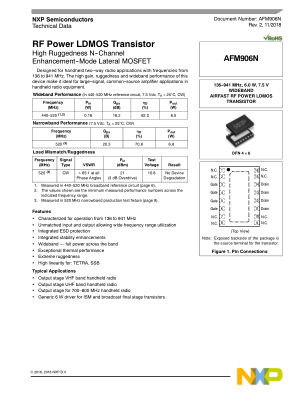 AFM906N 数据手册首页