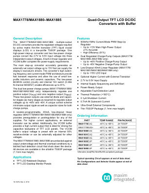 MAX1778-MAX1885 datasheet cover page