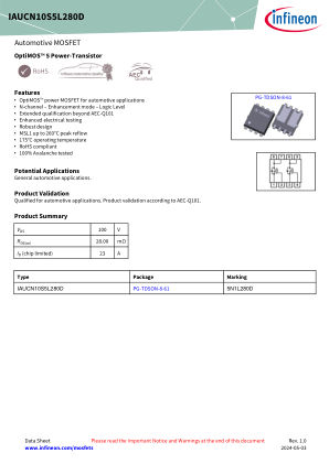 IAUCN10S5L280D datasheet cover page