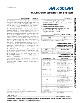 MAX5386MEVMINIQU 数据手册首页