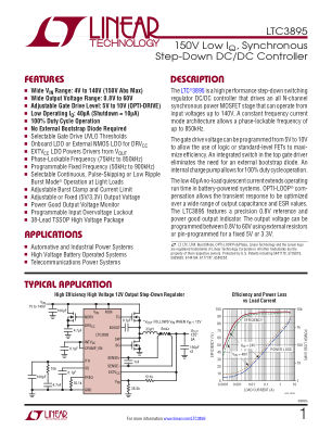 3895FA datasheet cover page