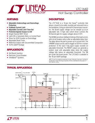 1642FB datasheet cover page
