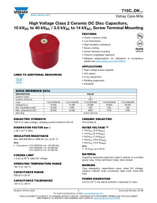715C-DK 数据手册首页