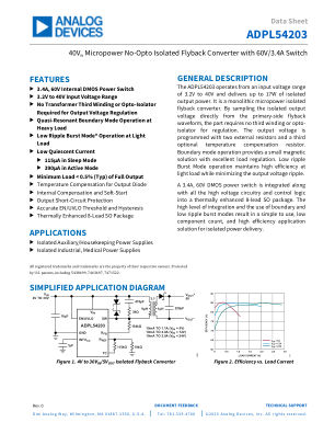 ADPL54203 datasheet cover page