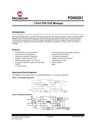 PD69201ILD-TR datasheet cover page