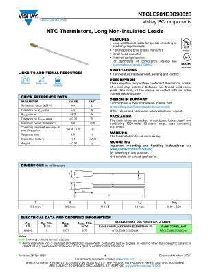 NTCLE201 数据手册首页