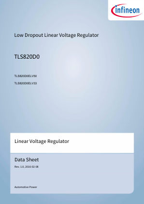 TLS820D0 数据手册首页