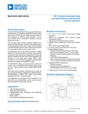 MAX14918-MAX14918A datasheet cover page