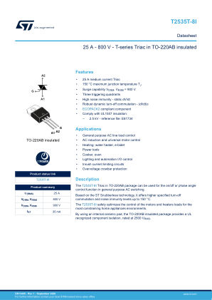 T2535T-8I datasheet cover page