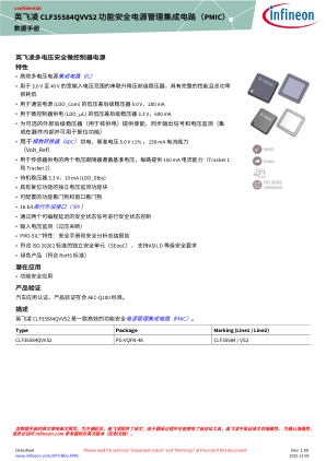 CLF35584QVVS2 数据手册首页