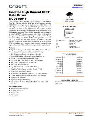 NCD57001F 数据手册首页