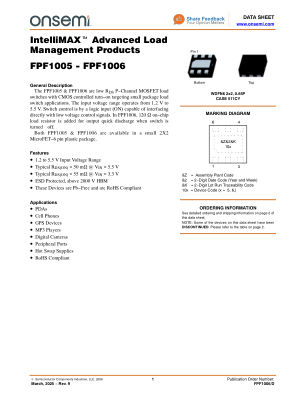 FPF1006 数据手册首页