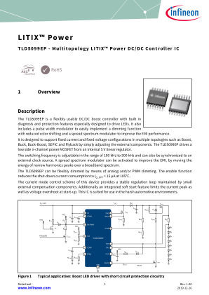 TLD5099EP datasheet cover page