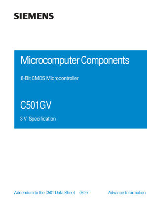D501GV datasheet cover page
