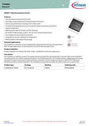 TLE4802SC16-S0000 数据手册首页