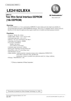 ENA2071 datasheet cover page