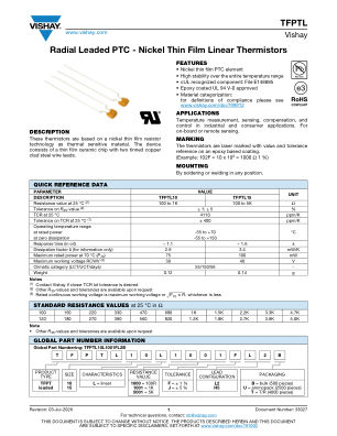 TFPTL 数据手册首页