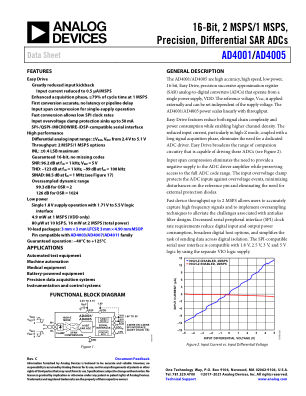 AD4001-4005 数据手册首页