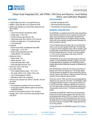 ADATE328 datasheet cover page