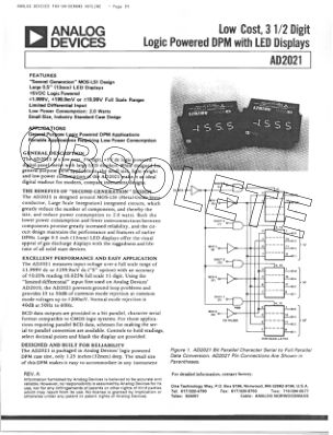 973100AD2021 datasheet cover page