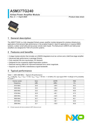 A5M37TG240 datasheet cover page