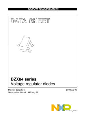 BZX84-C3V9 数据手册首页