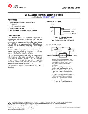 LM79 datasheet cover page