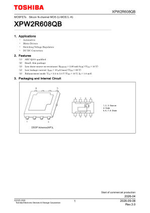 XPW2R608QB 数据手册首页