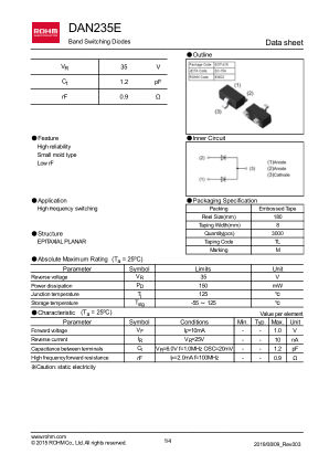 DAN235E 数据手册首页