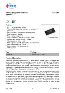 TLE4729G datasheet cover page