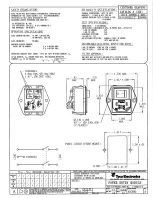 15CBE1 datasheet cover page