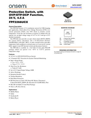 FPF2266 datasheet cover page