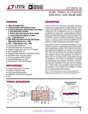 237316FA datasheet cover page