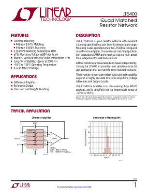5400FC datasheet cover page