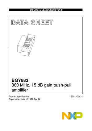 BGY883 数据手册首页