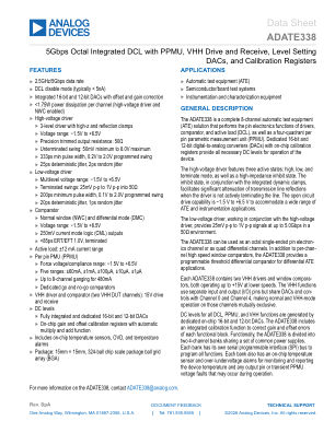 ADATE338 datasheet cover page