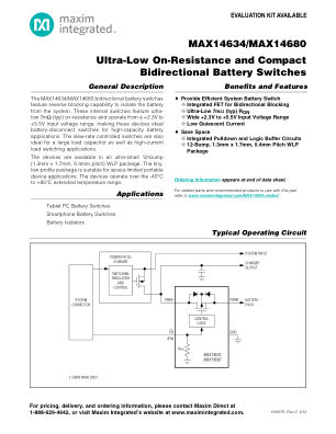 MAX14634-MAX14680 datasheet cover page