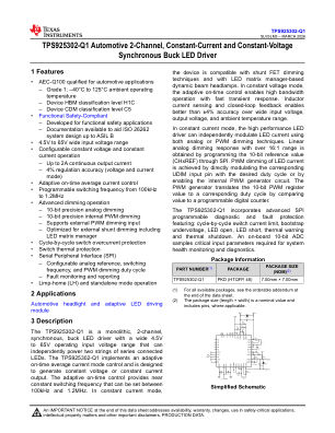 TPS925302-Q1 datasheet cover page