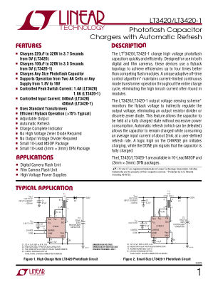 3420FB datasheet cover page