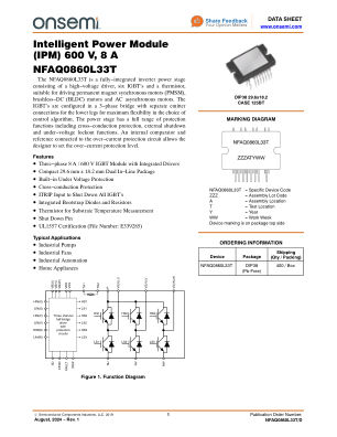 NFAQ0860L33T 数据手册首页