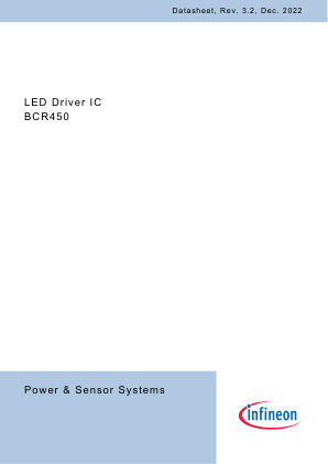 BCR450 datasheet cover page