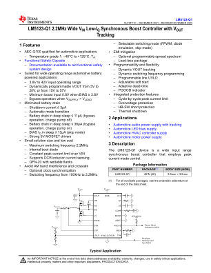 LM5123-Q1 datasheet cover page