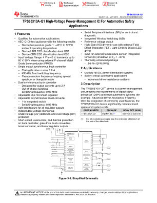 TPS65310A-Q1 数据手册首页